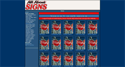 Desktop Screenshot of allaboutsigns.com